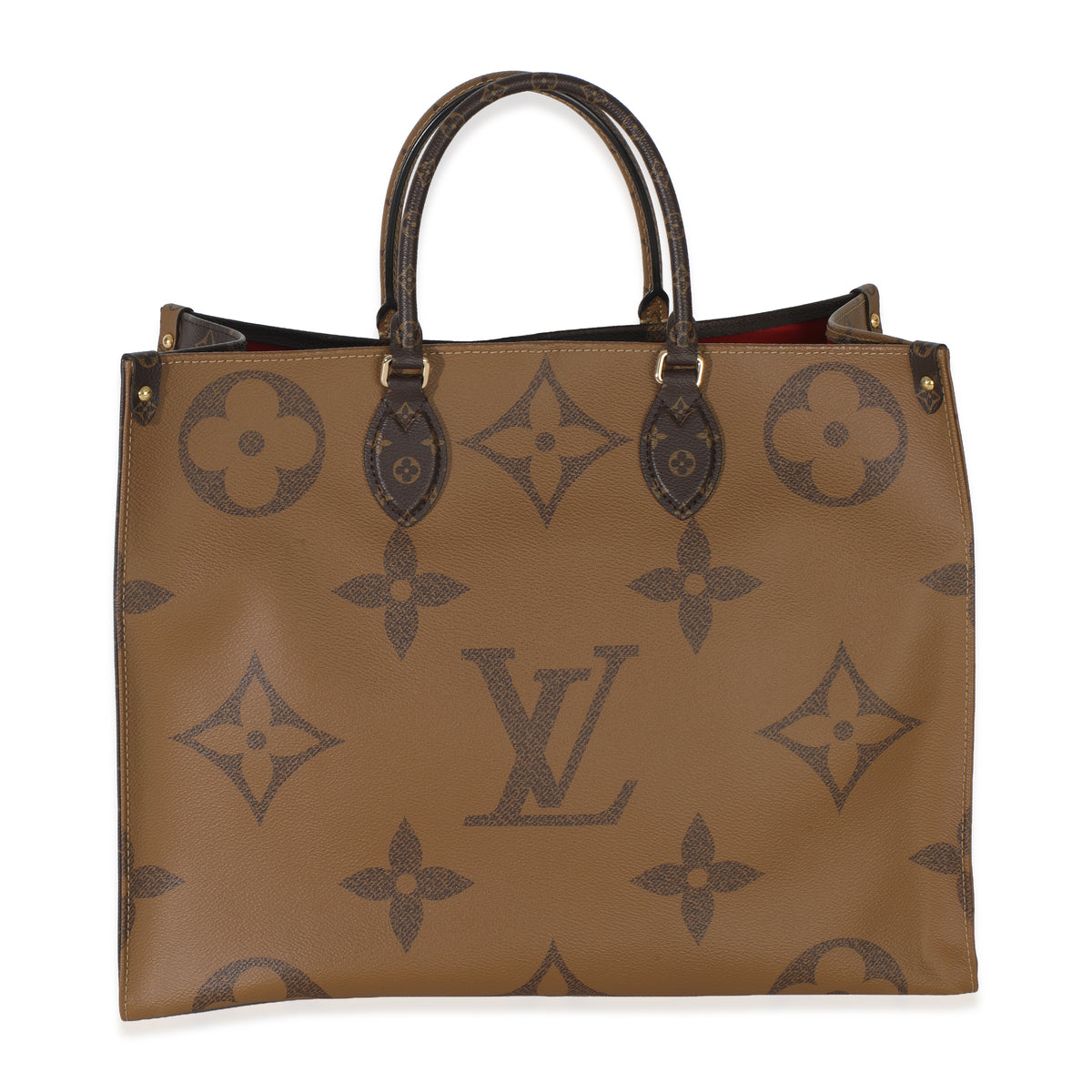 Louis Vuitton Reverse Monogram Canvas Onthego GM Handbag 4