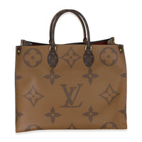 Louis Vuitton Reverse Monogram Canvas Onthego GM Handbag 4