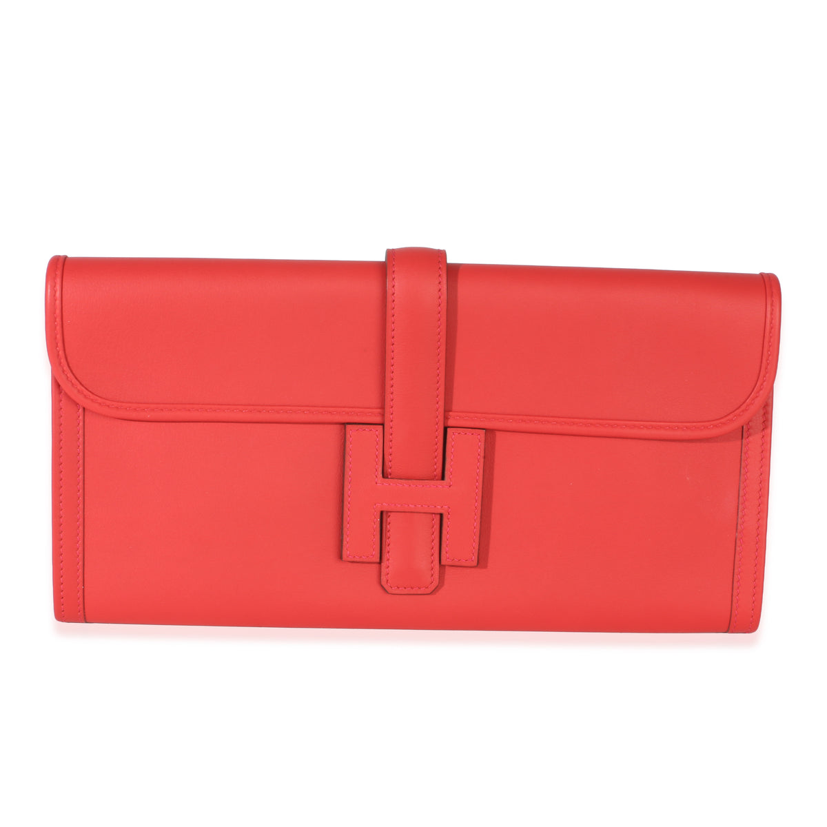 Hermès Rouge Casaque Evercolor Jige Elan 29 Handbag id