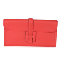 Hermès Rouge Casaque Evercolor Jige Elan 29 Handbag id