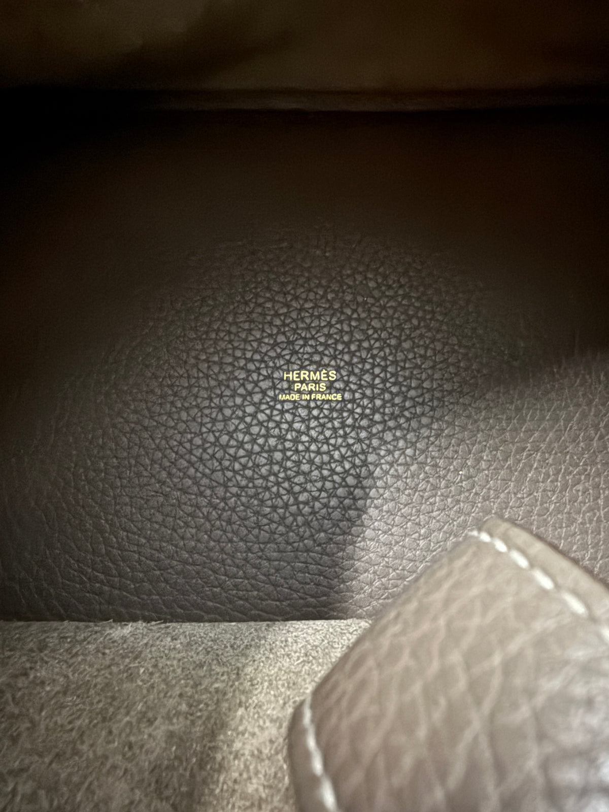 Hermès Etoupe Clemence Picotin Lock 22 GHW Handbag ad3