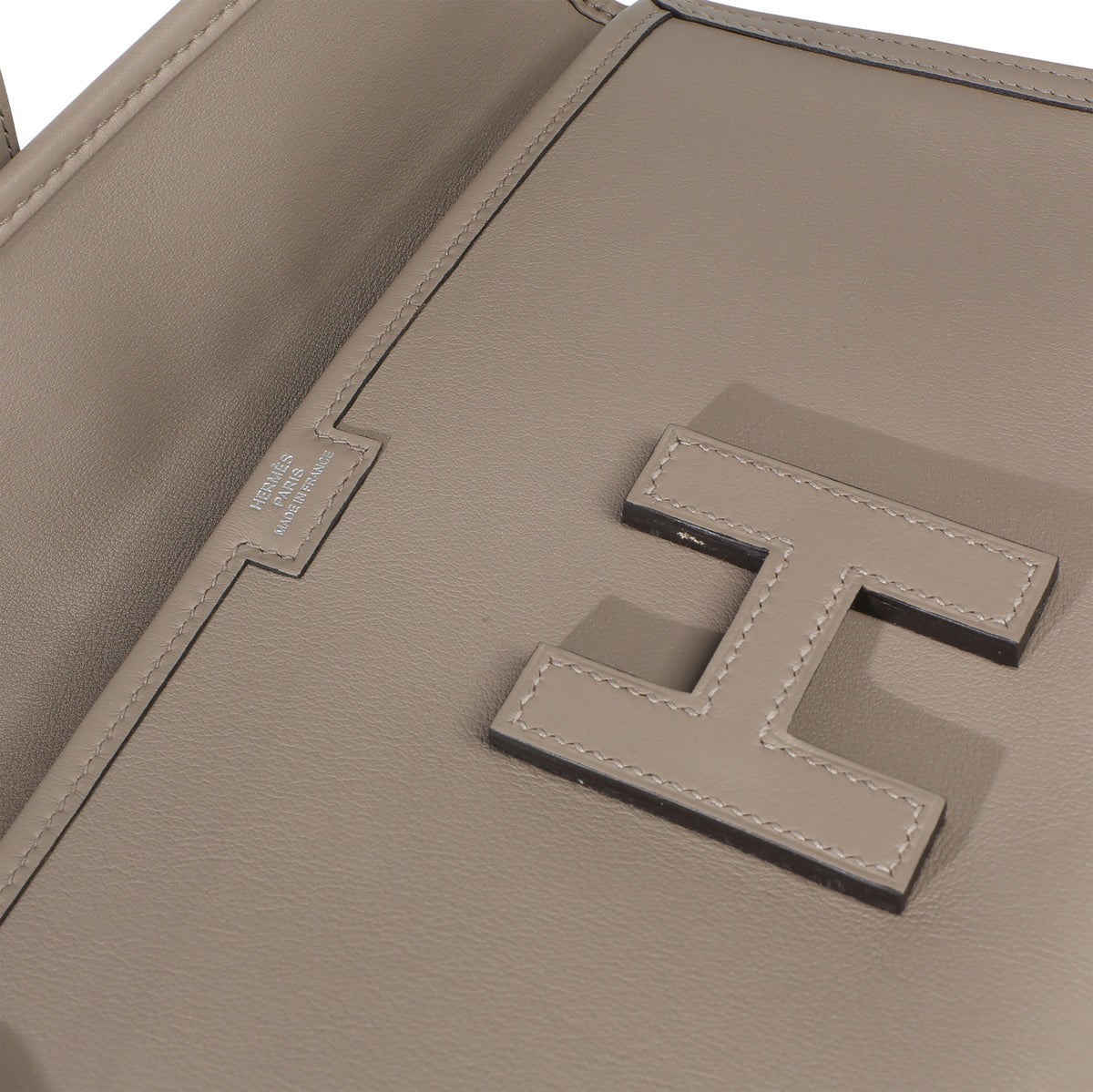 Hermès Argile Evercolor Jige Elan 29 Handbag av
