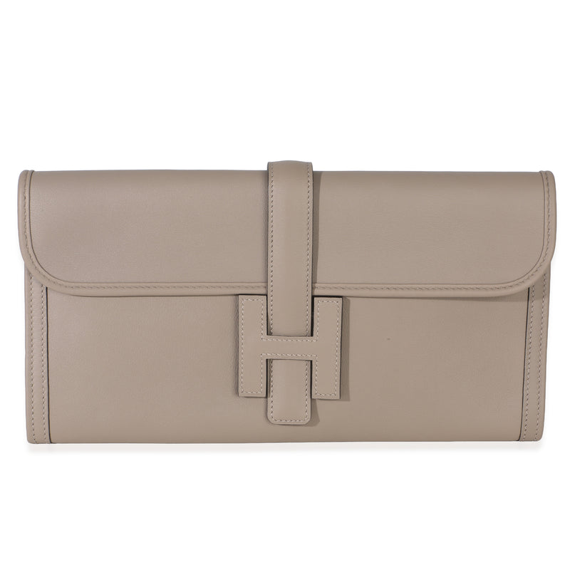 Hermès Argile Evercolor Jige Elan 29 Handbag fv