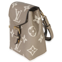 Louis Vuitton Tourterelle Empreinte Giant Monogram Tiny Backpack Handbag 2