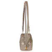 Louis Vuitton Tourterelle Empreinte Giant Monogram Tiny Backpack Handbag 4