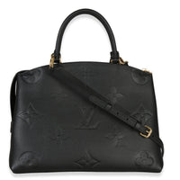 Louis Vuitton Black Monogram Empreinte Giant Grand Palais Handbag bv