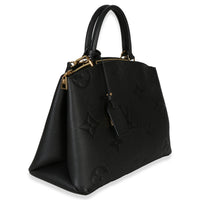 Louis Vuitton Black Monogram Empreinte Giant Grand Palais Handbag pv
