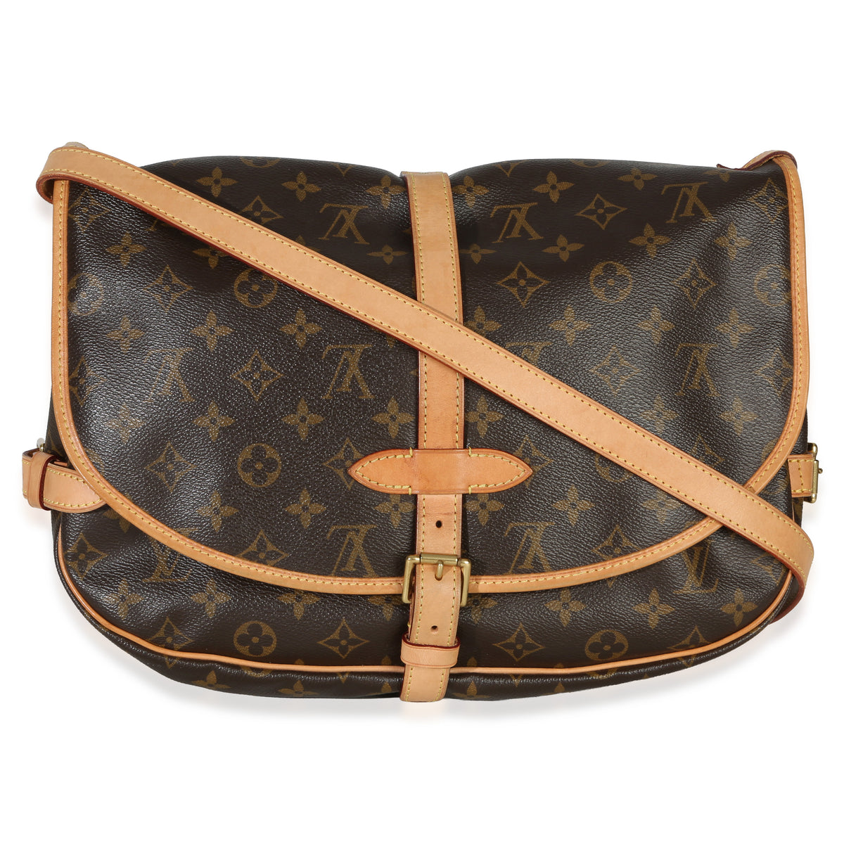 Louis Vuitton Monogram Canvas Saumur 30 Handbag bv