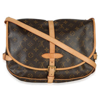 Louis Vuitton Monogram Canvas Saumur 30 Handbag bv