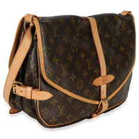 Louis Vuitton Monogram Canvas Saumur 30 Handbag pv