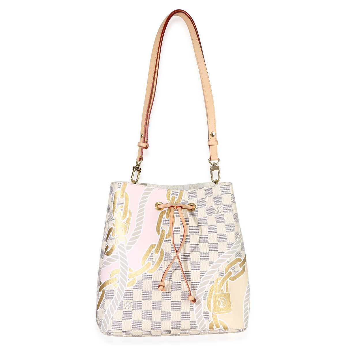 Louis Vuitton Damier Azur Canvas Nautical Ropes Neonoe MM Handbag av