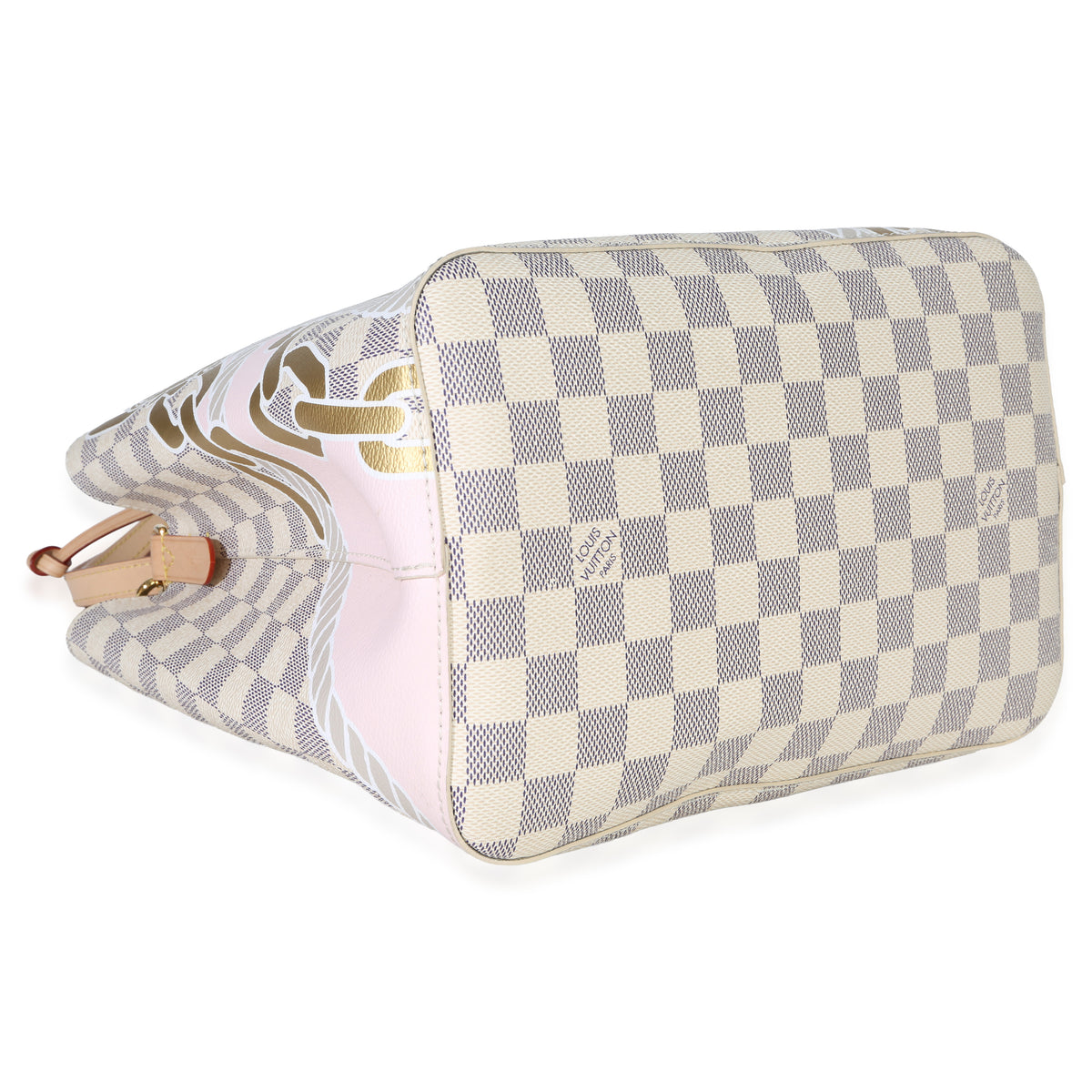 Louis Vuitton Damier Azur Canvas Nautical Ropes Neonoe MM Handbag clasp