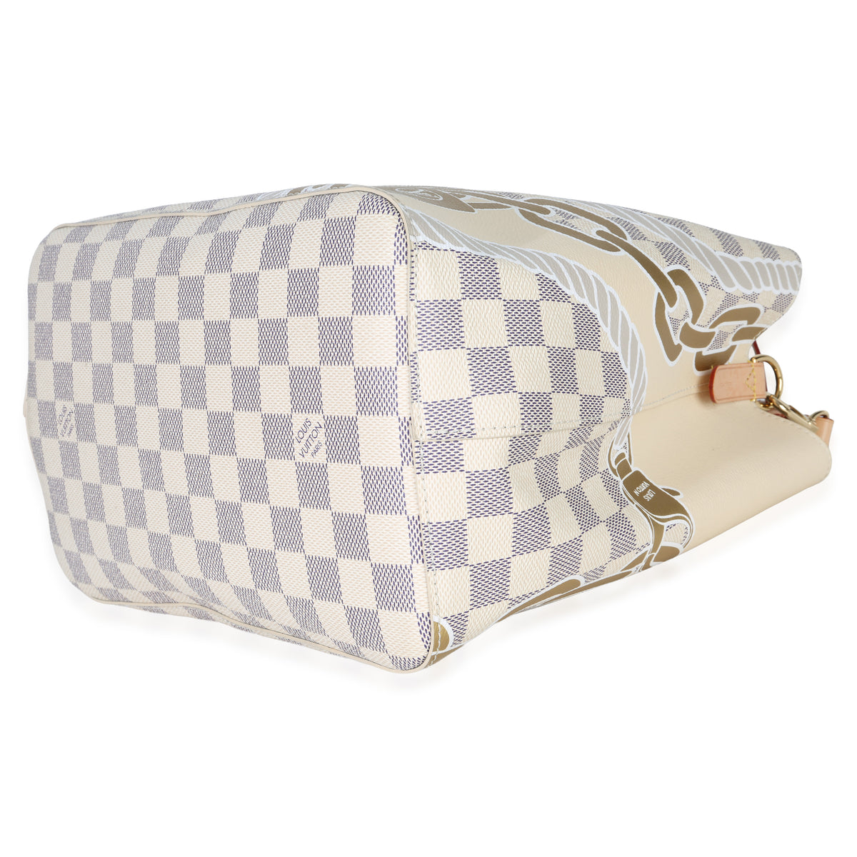 Louis Vuitton Damier Azur Canvas Nautical Ropes Neonoe MM Handbag rv