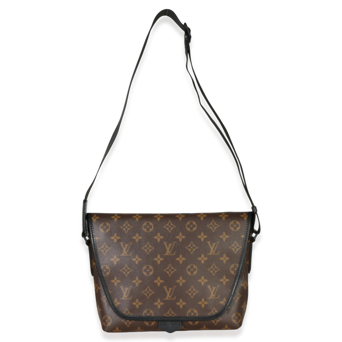 Louis Vuitton Monogram Macassar Canvas Magnetic Messenger Handbag box