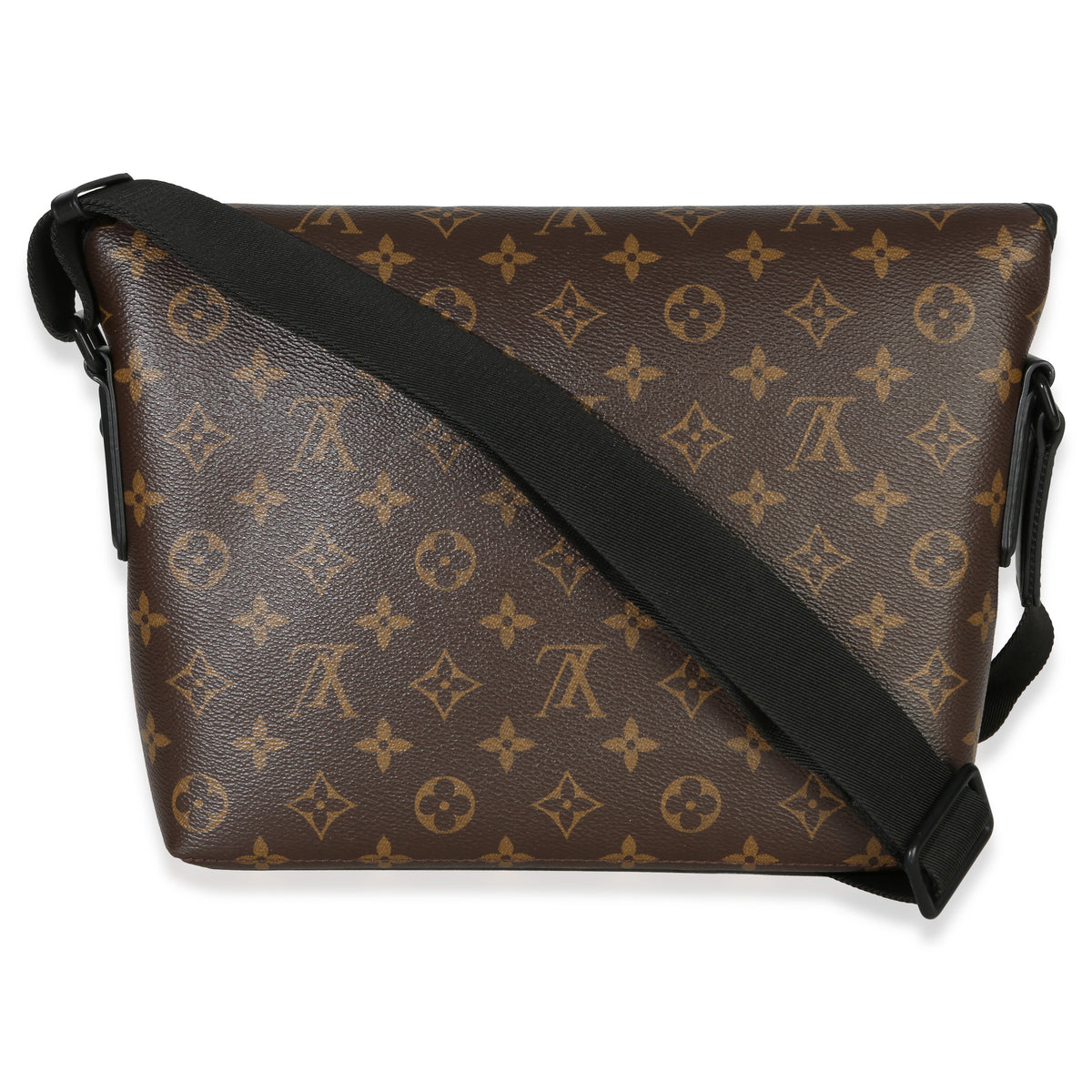 Louis Vuitton Monogram Macassar Canvas Magnetic Messenger Handbag bv