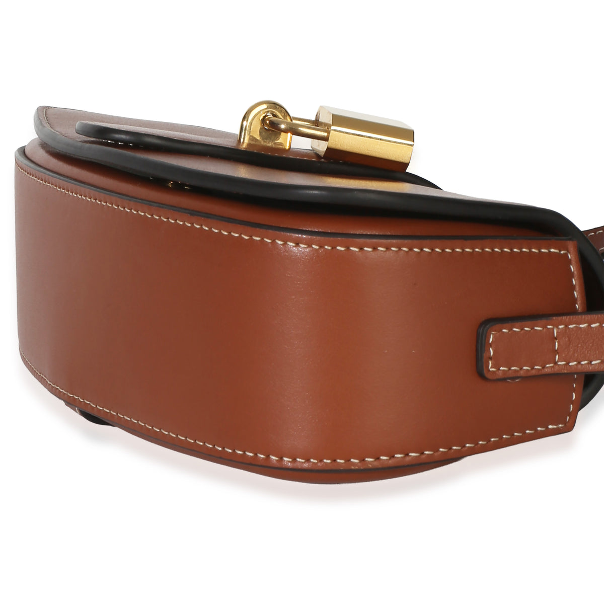 Celine Brown Smooth Calfskin Tabou Clutch On Strap Handbag 6