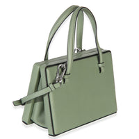Loewe Green Calfskin Top Handle Postal Bag Handbag 3