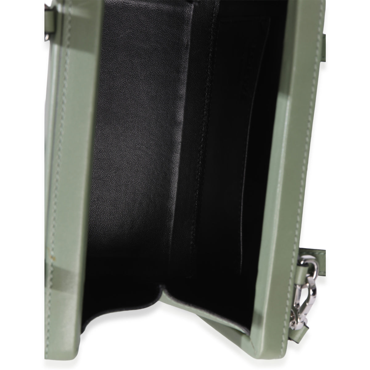 Loewe Green Calfskin Top Handle Postal Bag Handbag 6