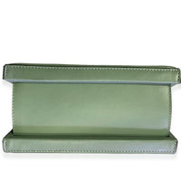 Loewe Green Calfskin Top Handle Postal Bag Handbag stamp