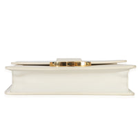 Christian Dior White Smooth Box Calfskin 30 Montaigne Flap Handbag 5