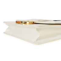 Christian Dior White Smooth Box Calfskin 30 Montaigne Flap Handbag 6