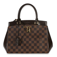 Louis Vuitton Damier Ebene Canvas Rivoli PM Handbag fv