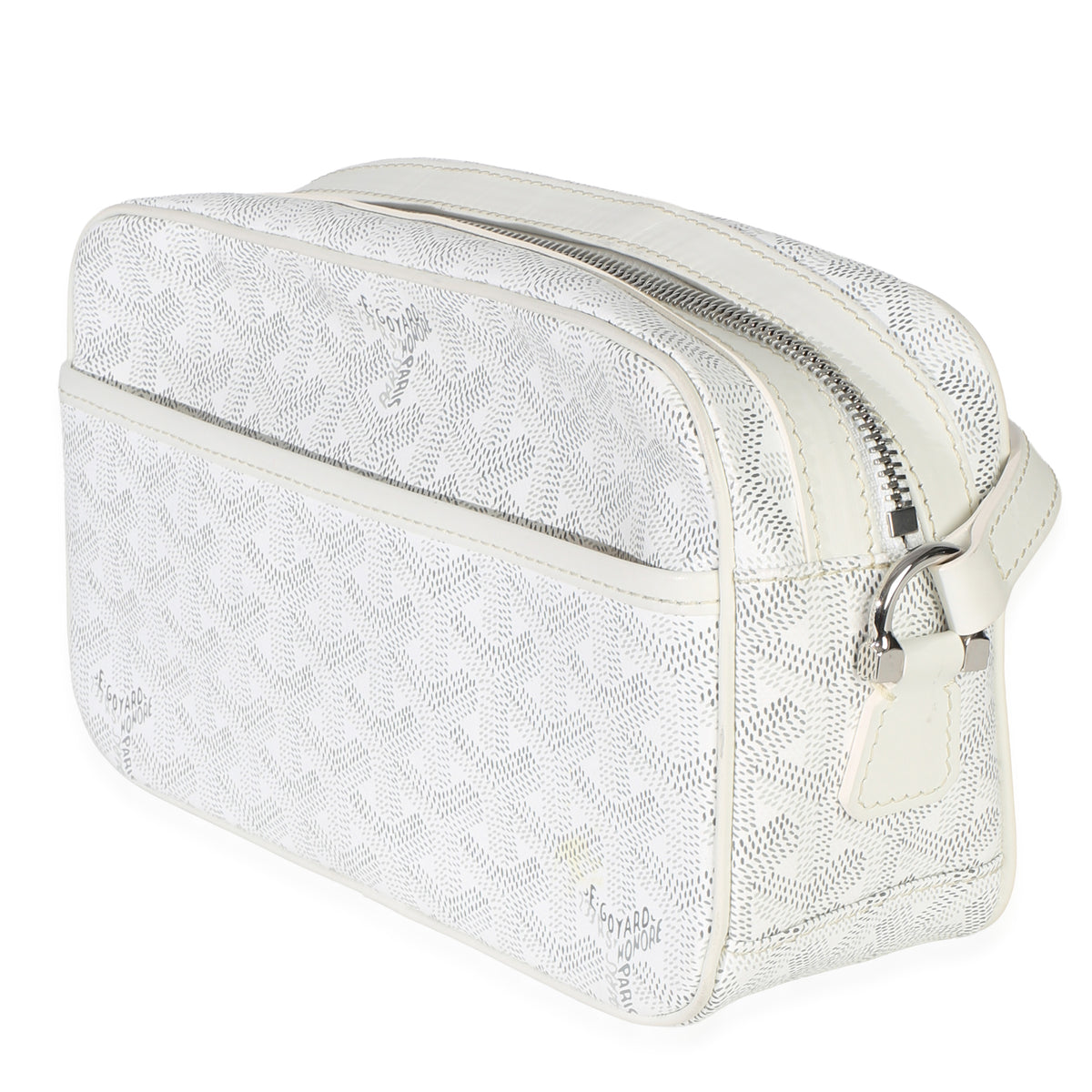 Goyard White ine Heart Canvas Sac Cap Vertn PM Handbag 2