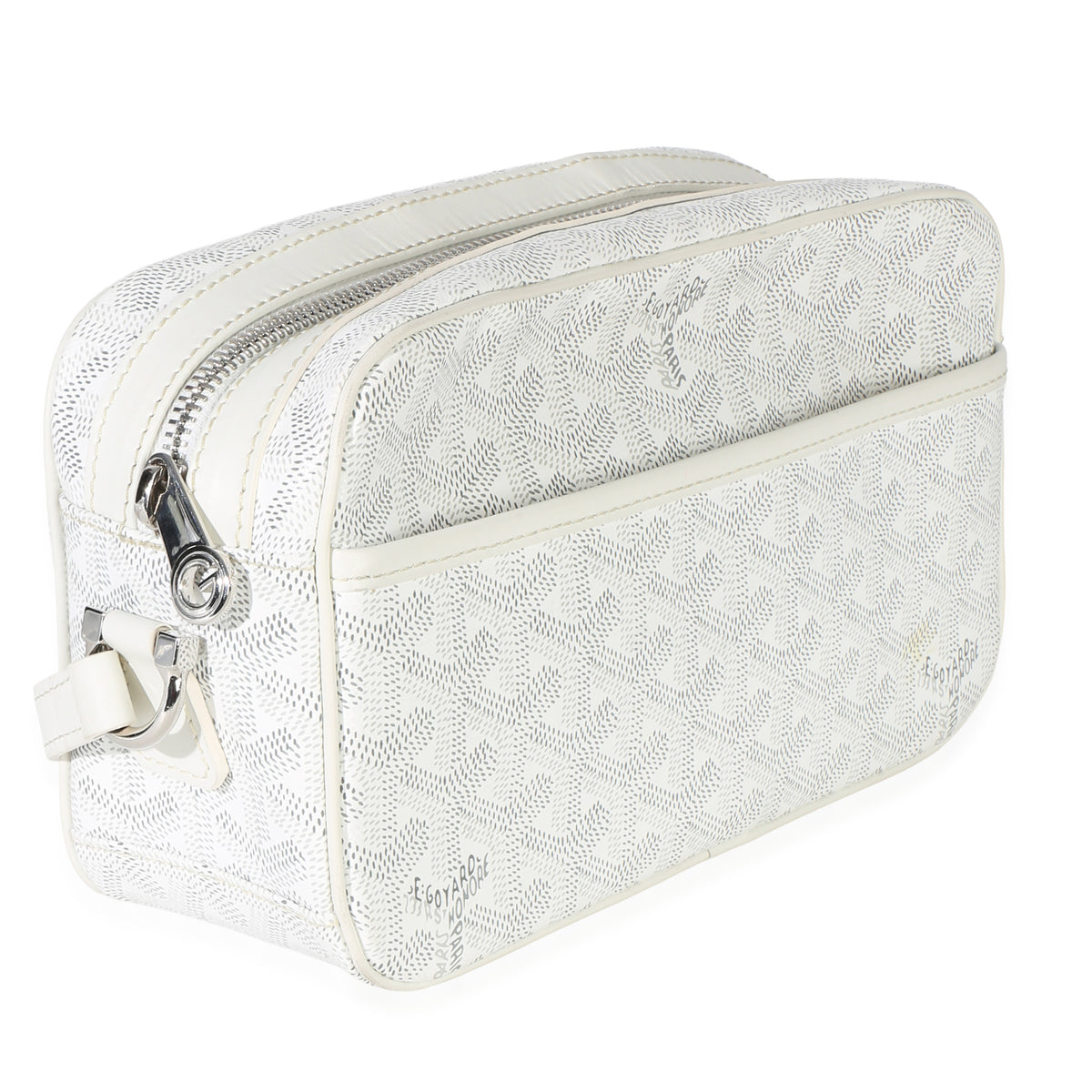 Goyard White ine Heart Canvas Sac Cap Vertn PM Handbag 3