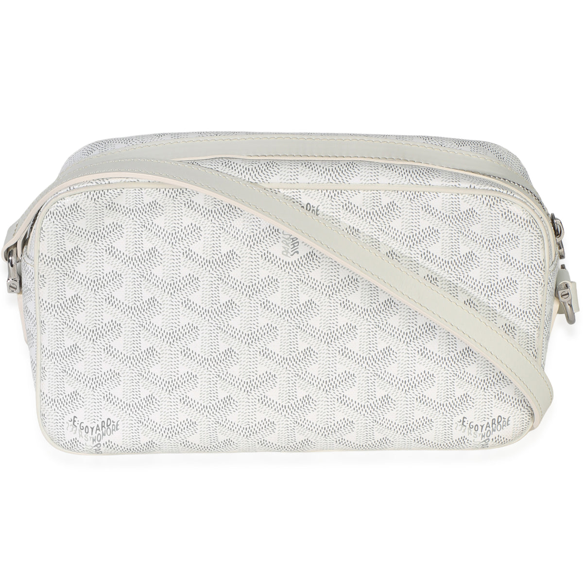 Goyard White ine Heart Canvas Sac Cap Vertn PM Handbag 4