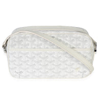 Goyard White ine Heart Canvas Sac Cap Vertn PM Handbag fv