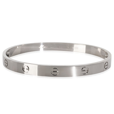 Cartier White Gold Love Bracelet