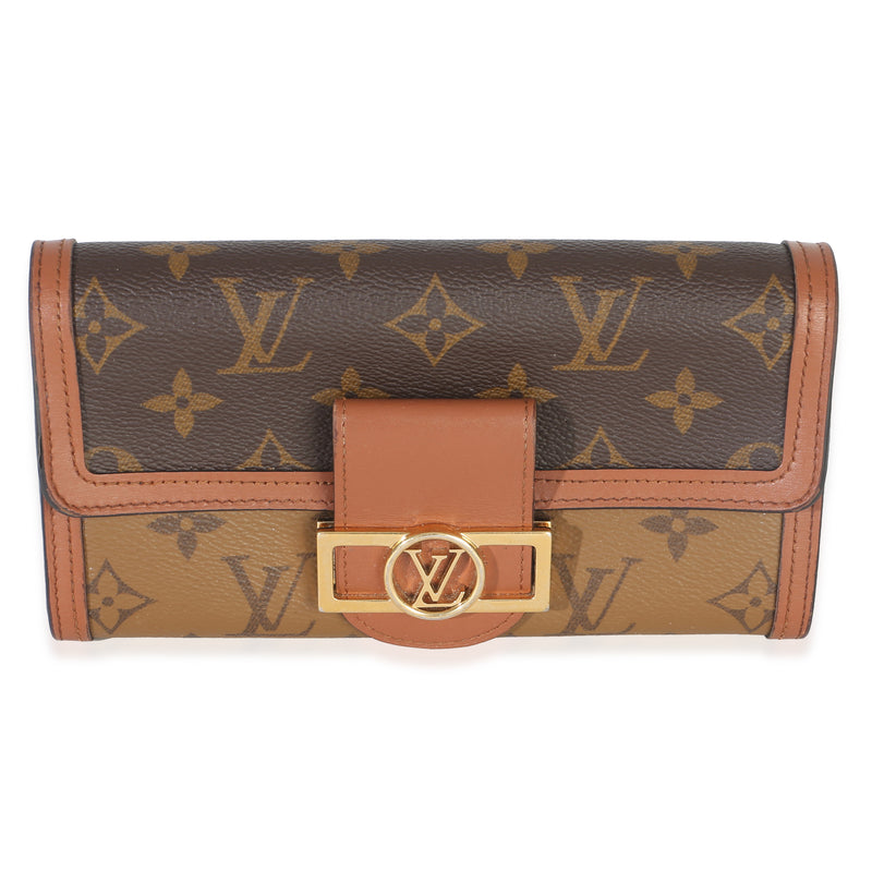 Louis Vuitton Reverse Monogram Canvas Dauphine Sarah Wallet Wallet id