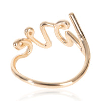 Tiffany & Co. Rose Gold  Small Model Paloma Picasso Graffiti Love Ring pv