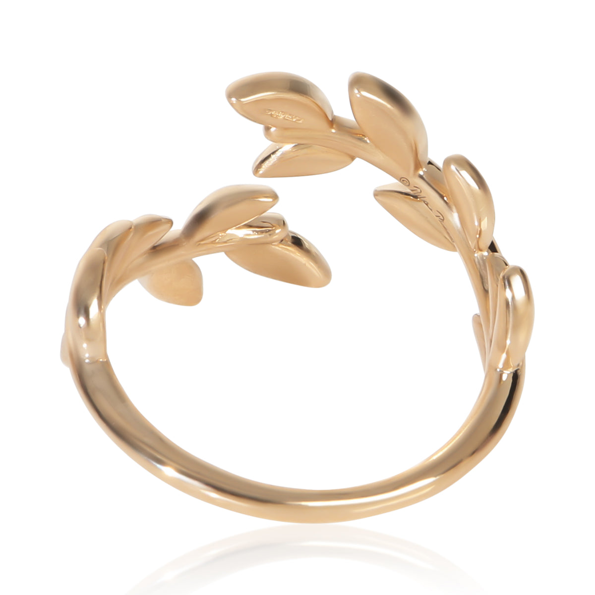 Tiffany & Co. Rose Gold  Paloma Picasso Olive Leaf Bypass Ring pv