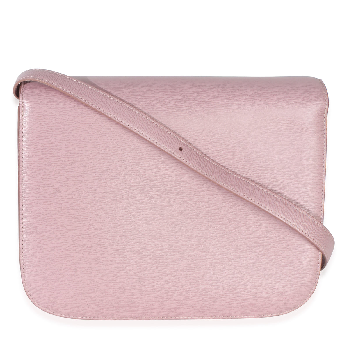 Celine Pink Textured Calfskin Small Box Bag Handbag 4