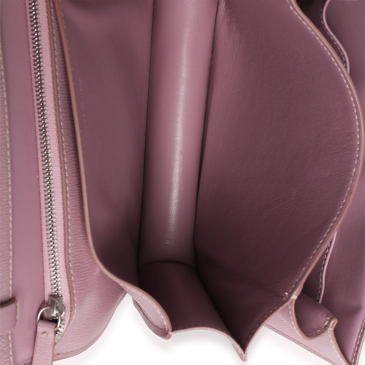 Celine Pink Textured Calfskin Small Box Bag Handbag 9