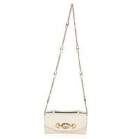Gucci Cream Smooth Calfskin Mini Zumi Chain Shoulder Bag Handbag 8