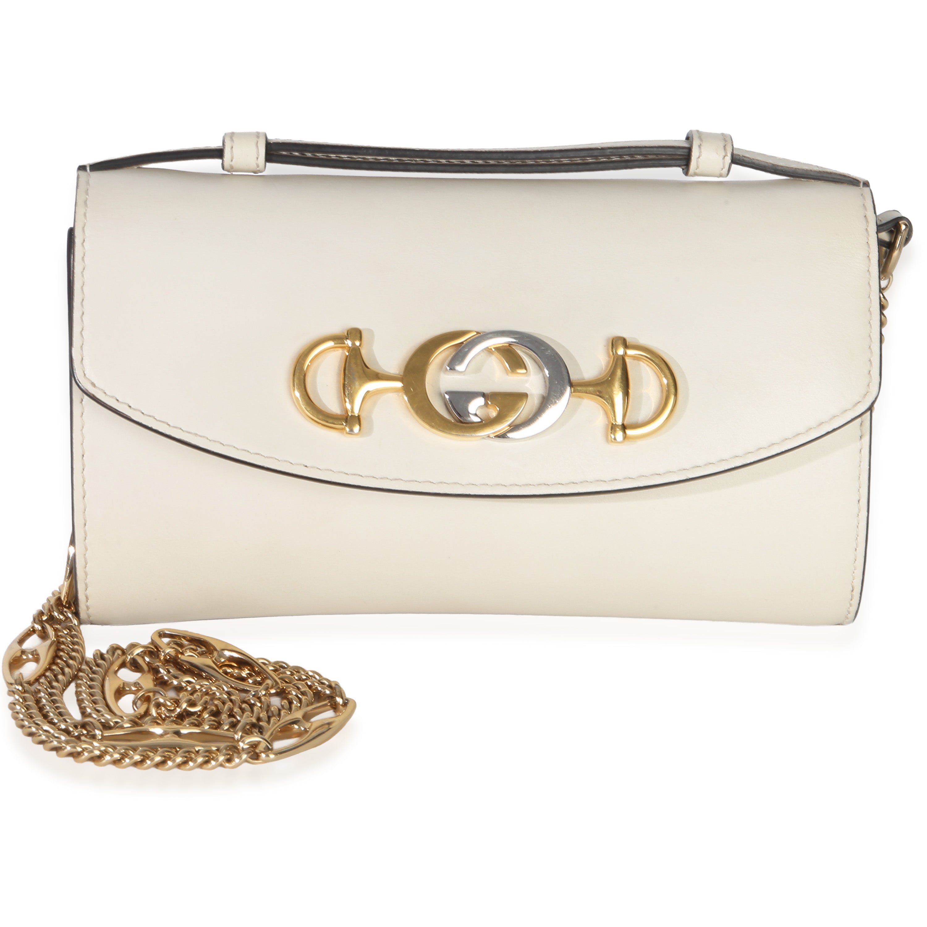 Shoulder Chain Zumi Mini Calfskin Smooth Cream Gucci パーティーバッグ サテン クリーム 【希少】GUCCI Bag myGemma | バッグ