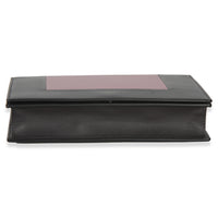 Celine Grey Pink Smooth Calfskin Frame Evening Clutch On Chain Handbag 5