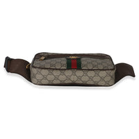 Gucci Brown Soft GG Supreme Monogram Medium Ophidia Belt Bag Handbag 5