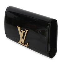 Louis Vuitton Black Patent Louise Clutch Handbag 2
