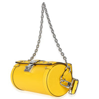 Louis Vuitton Yellow Epi Papillon Trunk Shoulder Bag Handbag 2