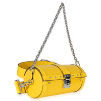 Louis Vuitton Yellow Epi Papillon Trunk Shoulder Bag Handbag 3