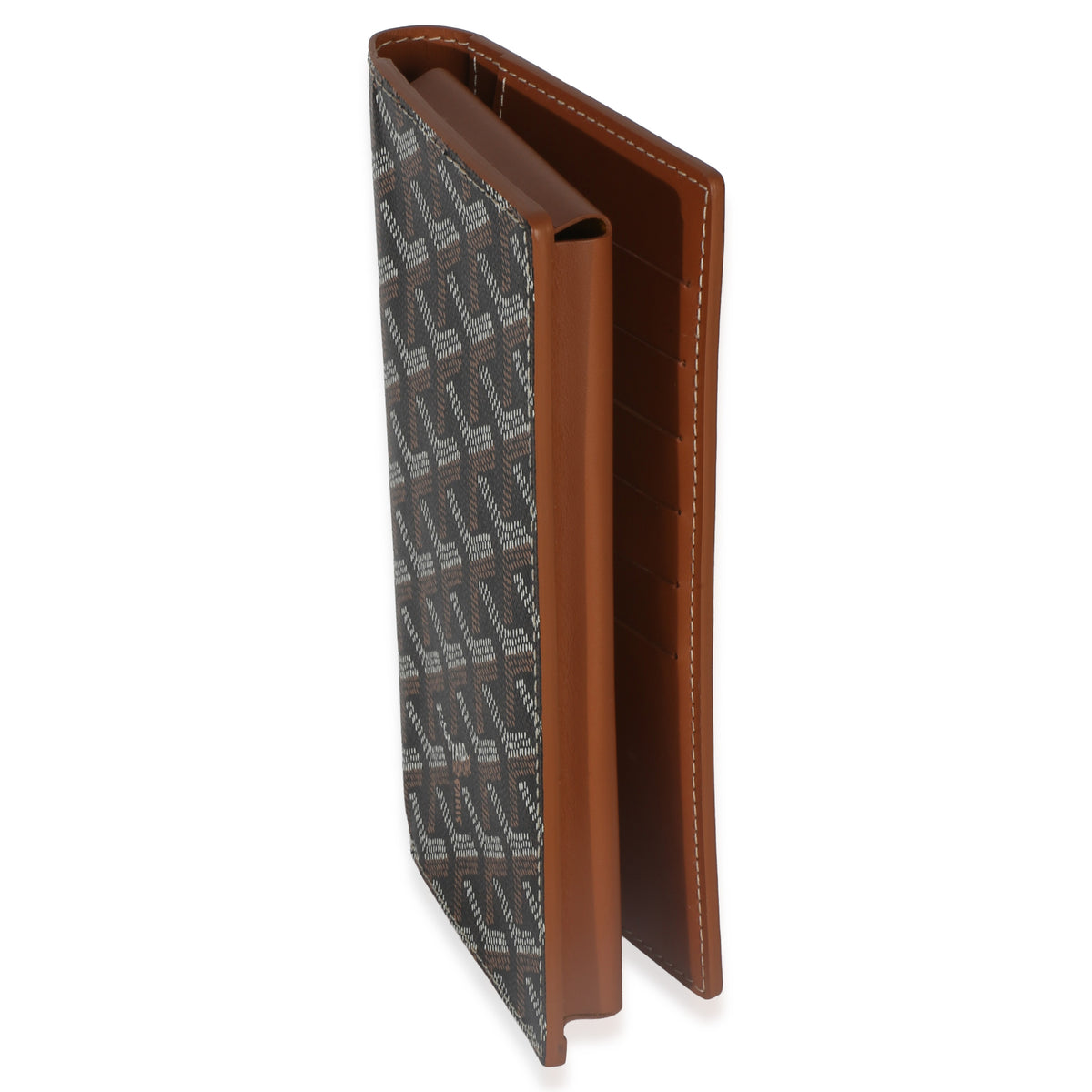 Goyard Black Gold ine Canvas Saint Lambert Wallet Wallet 2