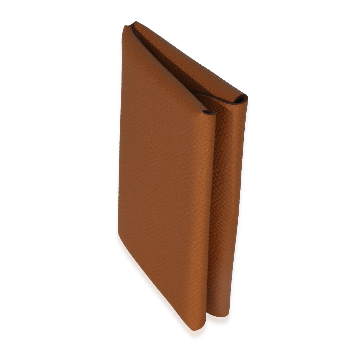 Hermès Gold Epsom Calvi Duo Card Case Wallet 3