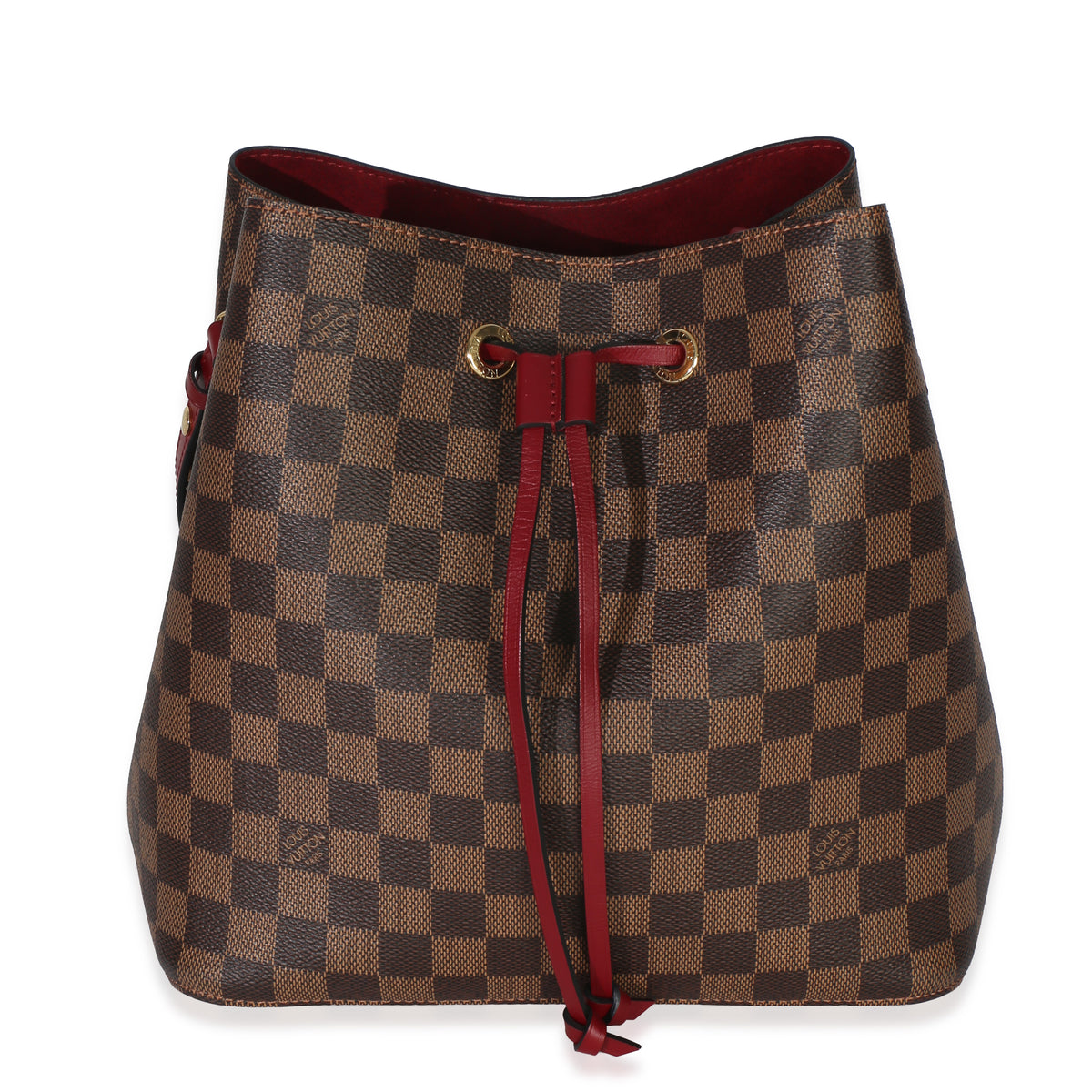 Louis Vuitton Cherry Damier Ebene Canvas Neonoe MM Handbag id