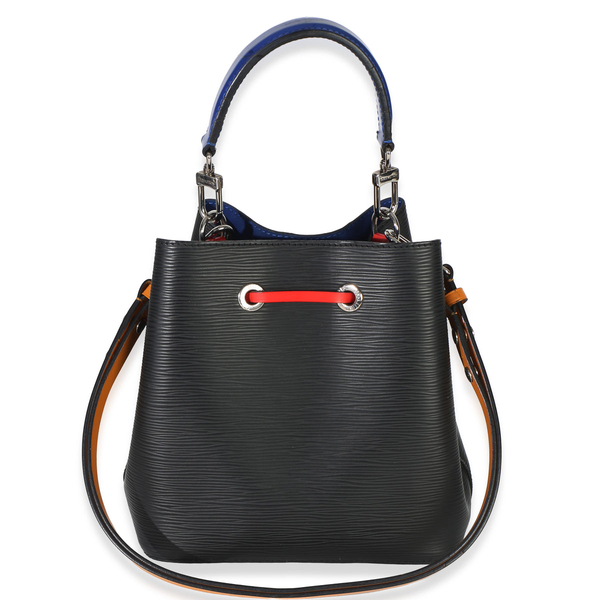 Louis Vuitton Black Safran Epi Neonoe BB Handbag 4