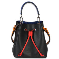 Louis Vuitton Black Safran Epi Neonoe BB Handbag fv