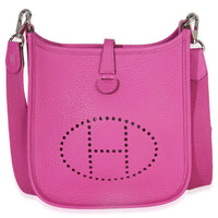 Hermès Magnolia Clemence Mini Evelyne 16 TPM PHW Handbag id