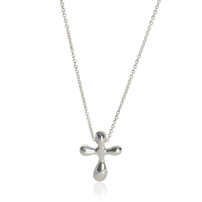 Tiffany & Co. Sterling Silver  Elsa Peretti Cross Pendant